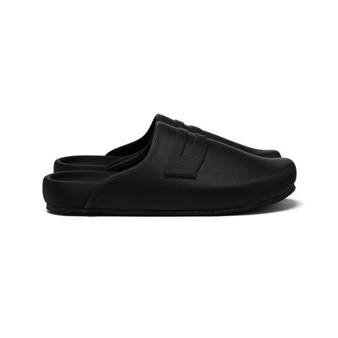 LOAFER MULE - BLACK