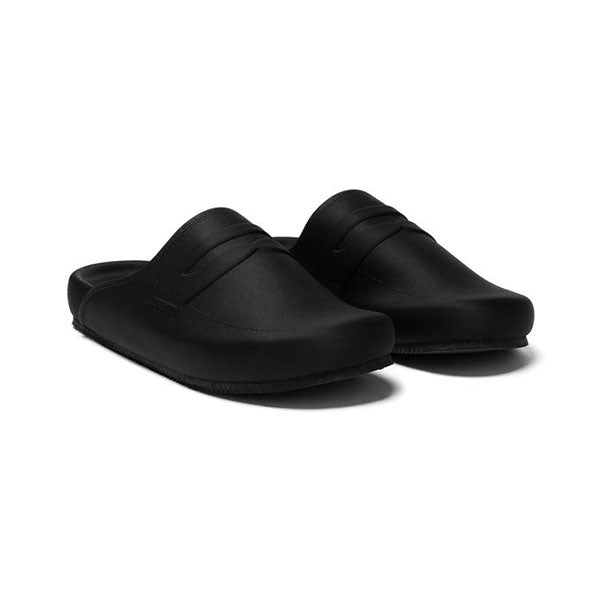 LOAFER MULE - BLACK