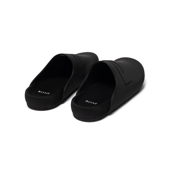 LOAFER MULE - BLACK