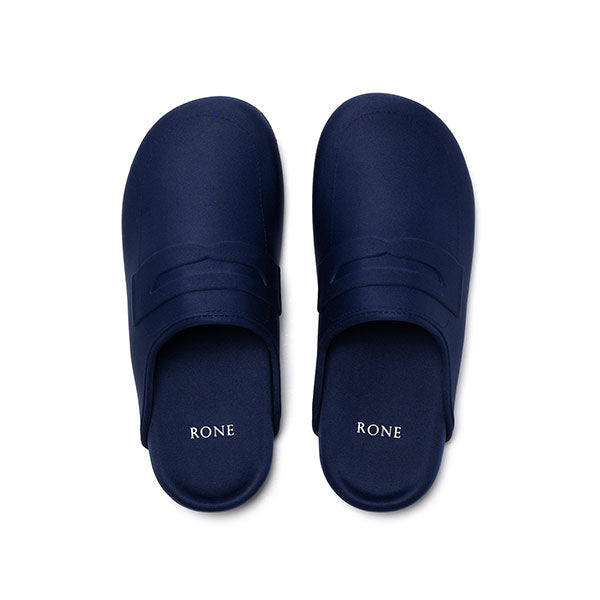 LOAFER MULE - NAVY