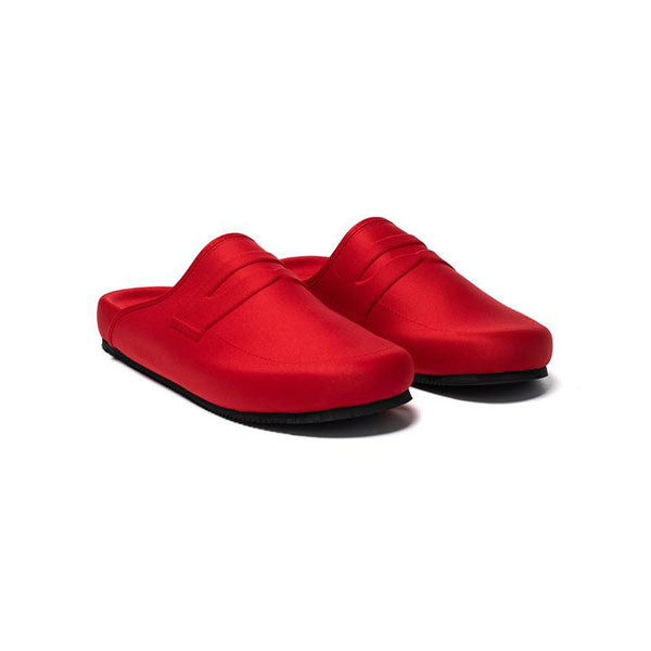 LOAFER MULE - RED