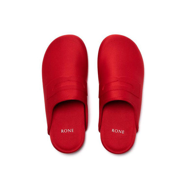 LOAFER MULE - RED